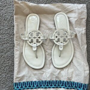 Tory Burch White Sandals